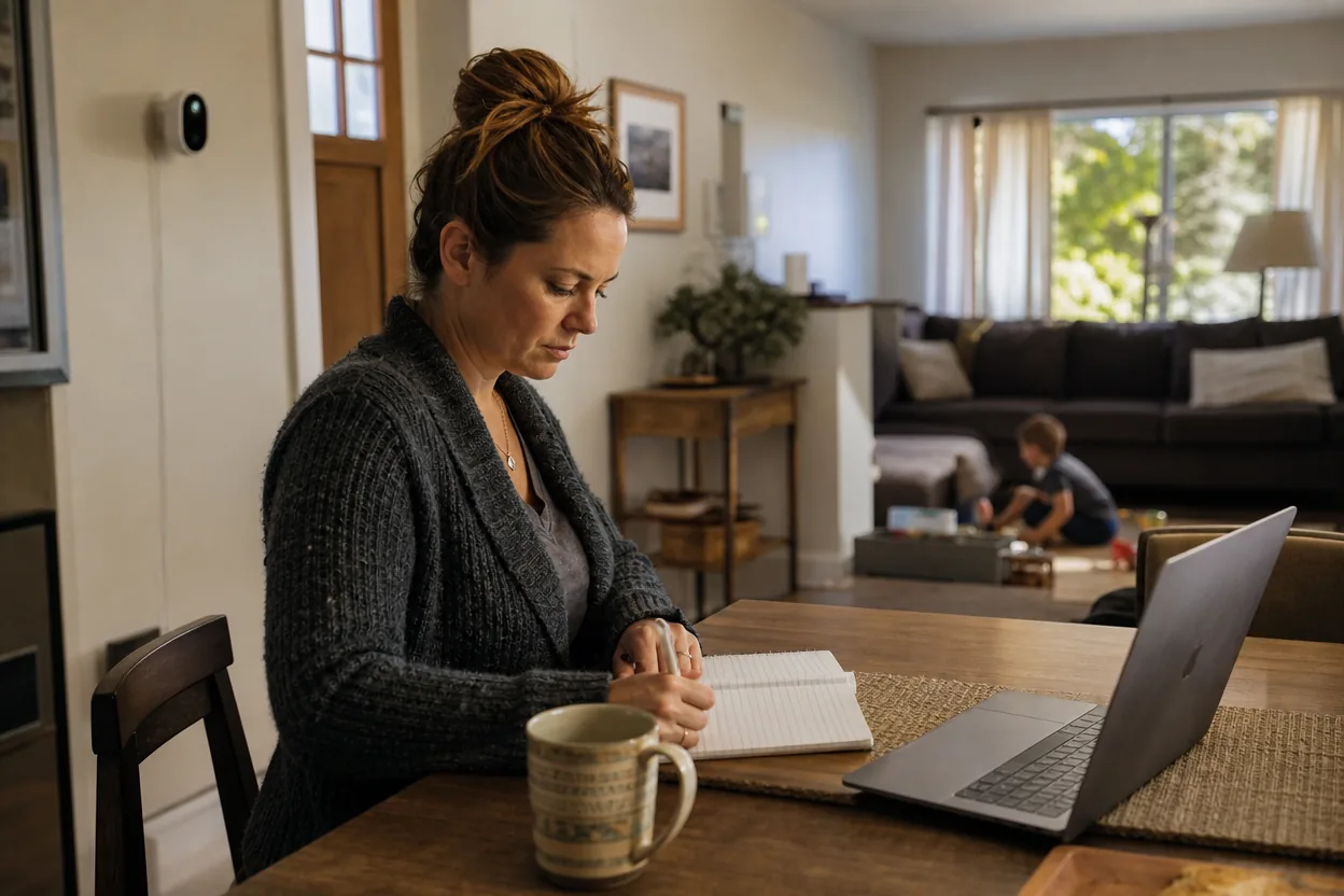 Home scene for Local or Cloud Storage for a Home Camera? A Household Guide