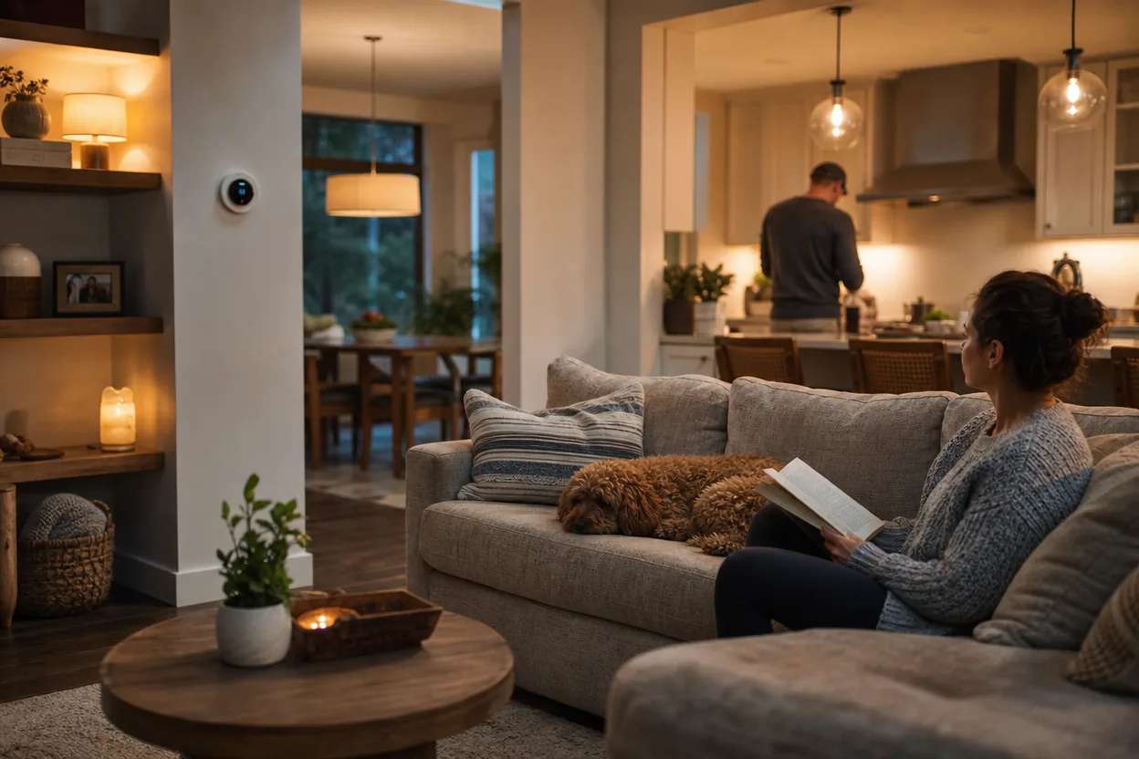 Home scene for Which Smart-Home Routines Should Keep Working without the Internet?