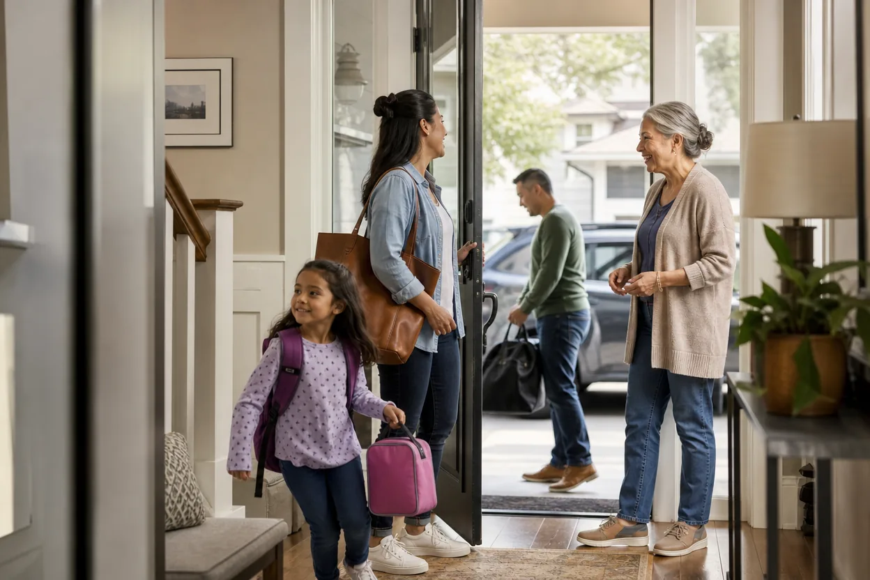 Home scene for A Smart-Lock Buying Guide for a Busy Family