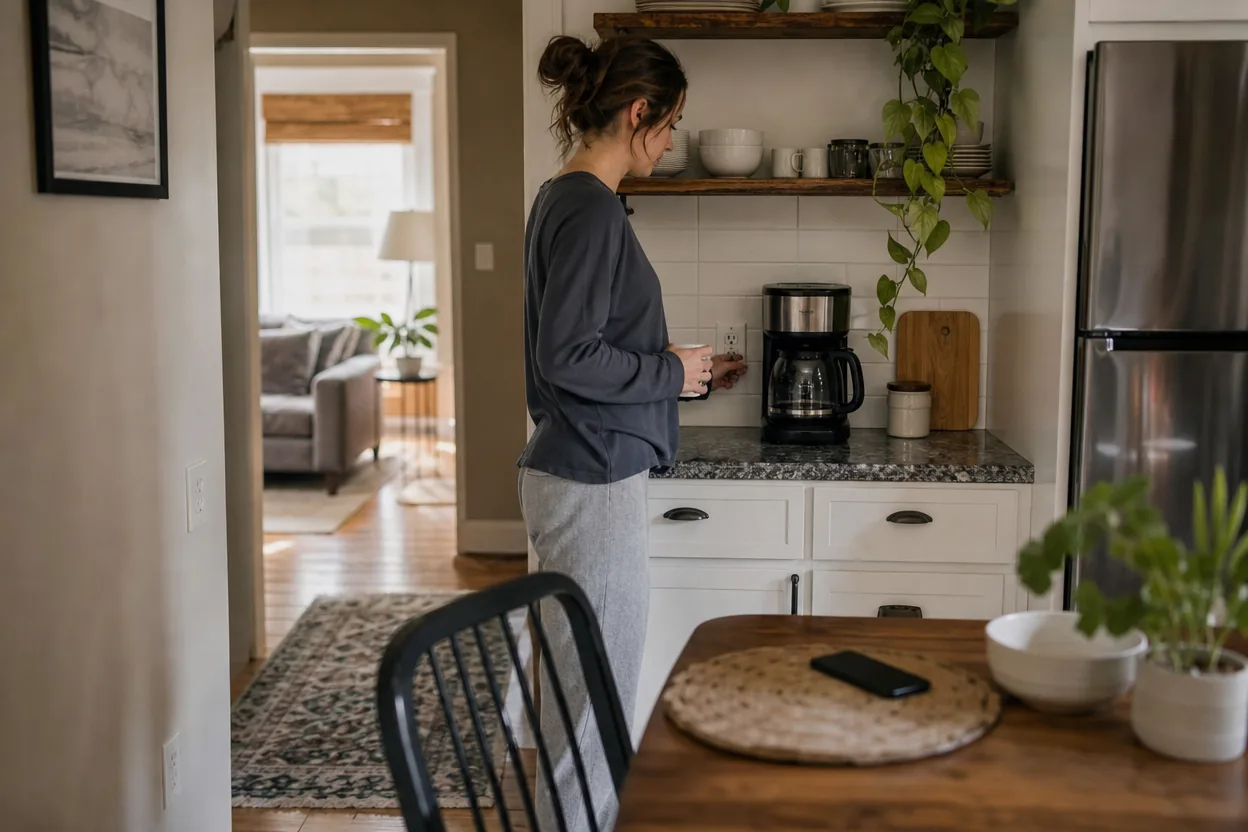 Home scene for Should You Put a Coffee Maker on a Smart Plug? Read This First