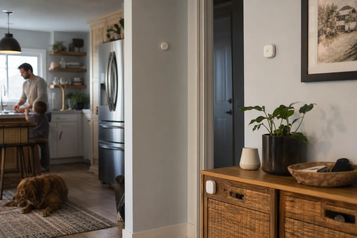 Home scene for Wi-Fi or Thread? Choosing a Connection for Small Smart-Home Devices